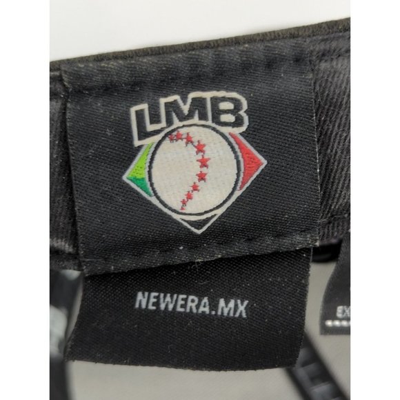 LMB New Era 59Fifty Vaqueros Unión Laguna fitted Black Cap Hat 7 1/2 - Picture 9 of 11